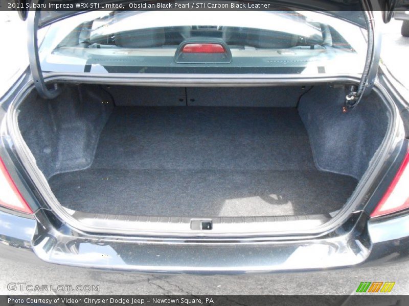  2011 Impreza WRX STi Limited Trunk