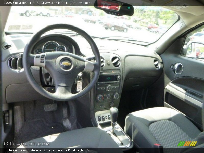 Silverstone Metallic / Ebony Black 2008 Chevrolet HHR LS