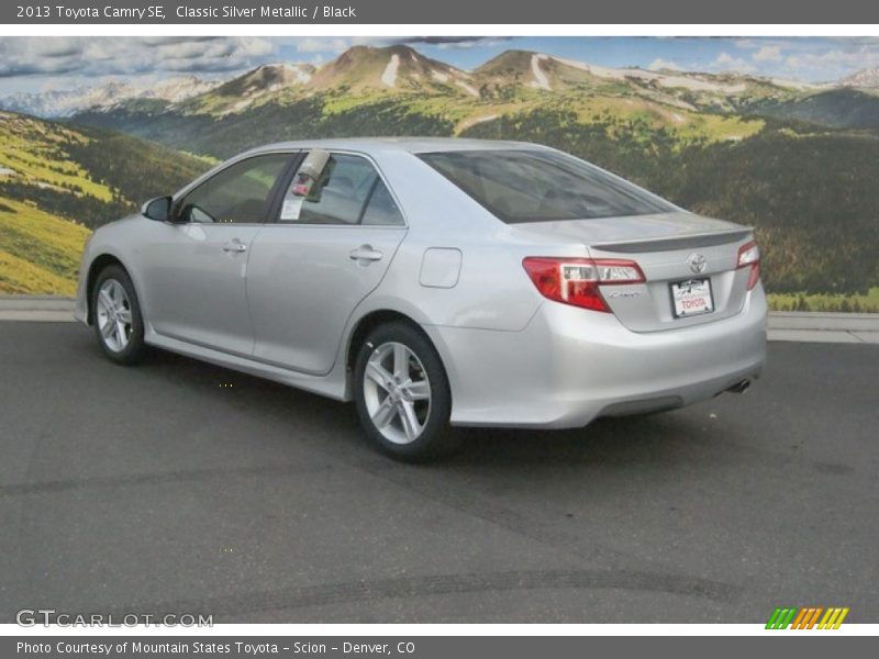 Classic Silver Metallic / Black 2013 Toyota Camry SE