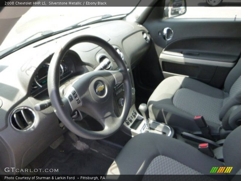 Silverstone Metallic / Ebony Black 2008 Chevrolet HHR LS