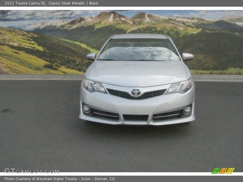 Classic Silver Metallic / Black 2013 Toyota Camry SE