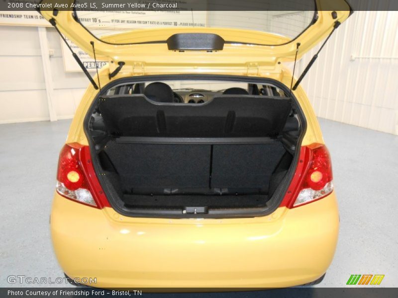 Summer Yellow / Charcoal 2008 Chevrolet Aveo Aveo5 LS