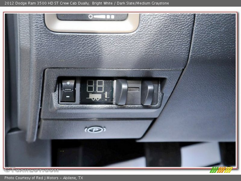 Bright White / Dark Slate/Medium Graystone 2012 Dodge Ram 3500 HD ST Crew Cab Dually