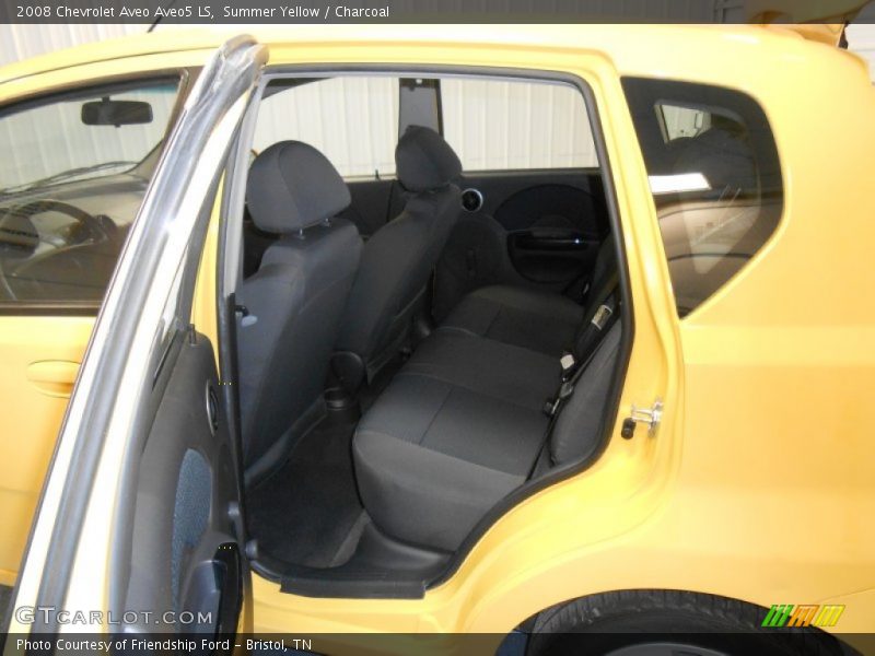 Summer Yellow / Charcoal 2008 Chevrolet Aveo Aveo5 LS