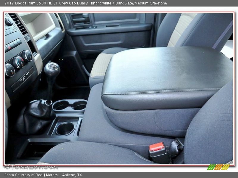 Bright White / Dark Slate/Medium Graystone 2012 Dodge Ram 3500 HD ST Crew Cab Dually