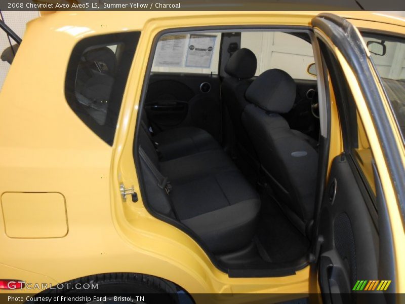 Summer Yellow / Charcoal 2008 Chevrolet Aveo Aveo5 LS