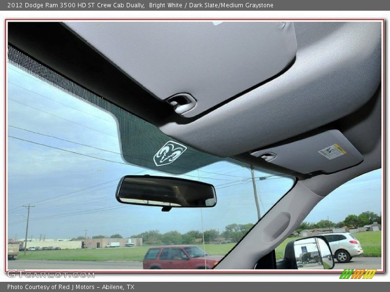 Bright White / Dark Slate/Medium Graystone 2012 Dodge Ram 3500 HD ST Crew Cab Dually