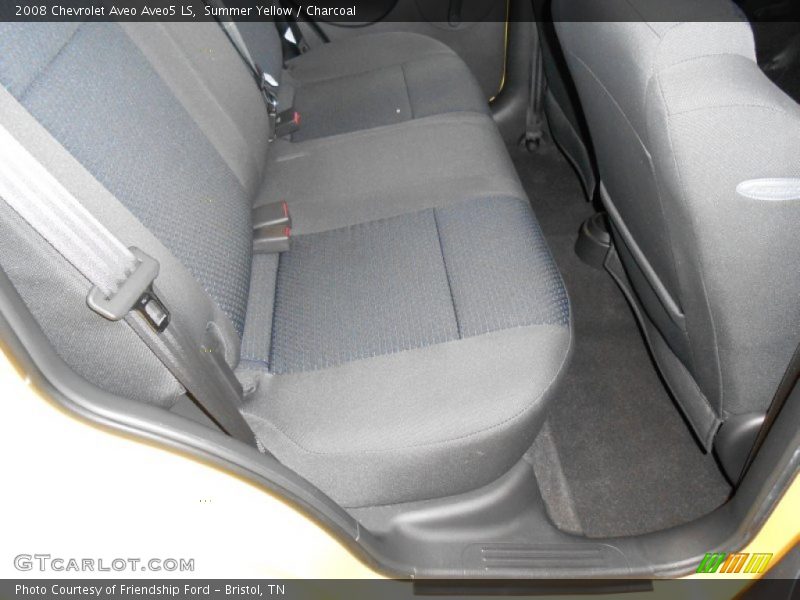 Summer Yellow / Charcoal 2008 Chevrolet Aveo Aveo5 LS