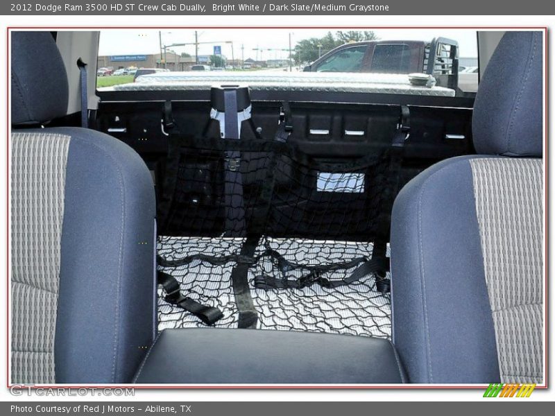 Bright White / Dark Slate/Medium Graystone 2012 Dodge Ram 3500 HD ST Crew Cab Dually