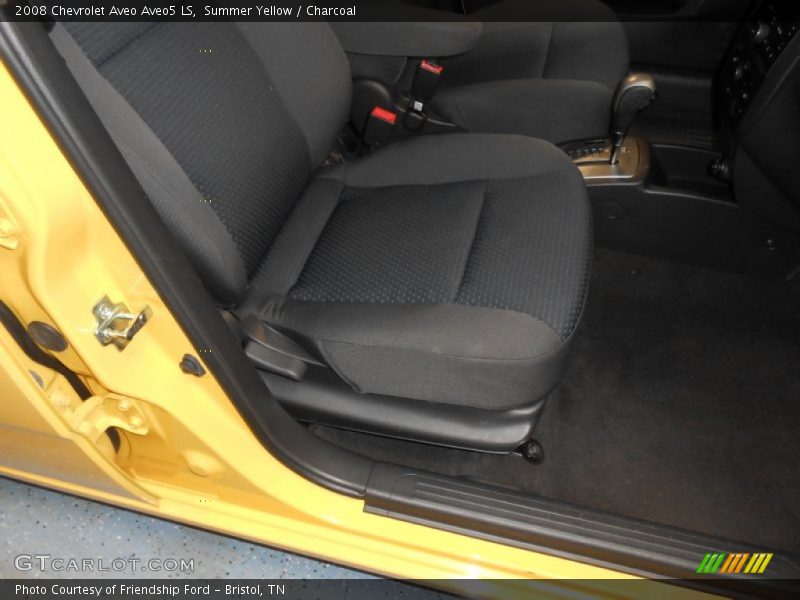Summer Yellow / Charcoal 2008 Chevrolet Aveo Aveo5 LS