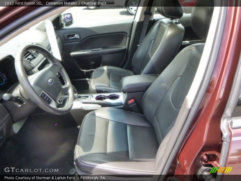 Cinnamon Metallic / Charcoal Black 2012 Ford Fusion SEL