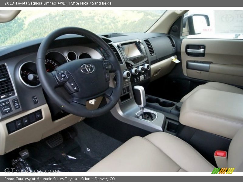 Pyrite Mica / Sand Beige 2013 Toyota Sequoia Limited 4WD