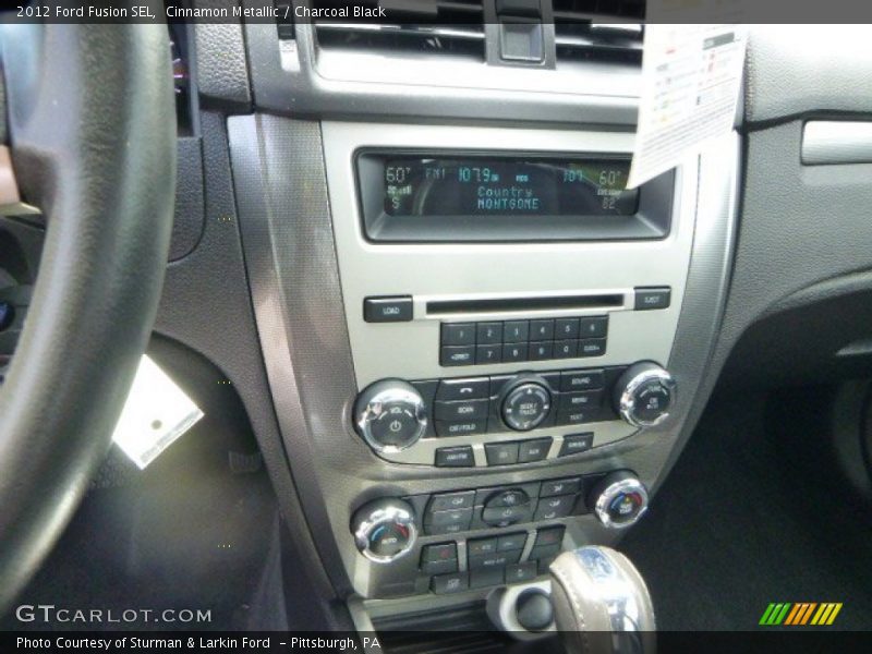 Cinnamon Metallic / Charcoal Black 2012 Ford Fusion SEL