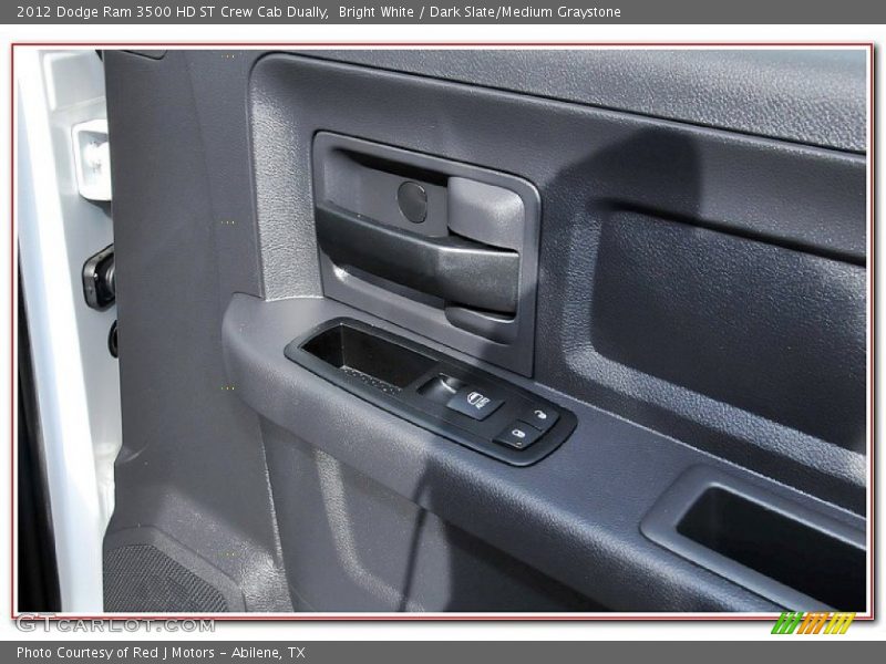 Bright White / Dark Slate/Medium Graystone 2012 Dodge Ram 3500 HD ST Crew Cab Dually
