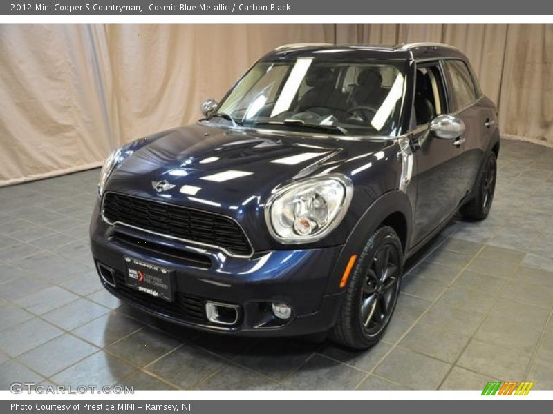 Cosmic Blue Metallic / Carbon Black 2012 Mini Cooper S Countryman