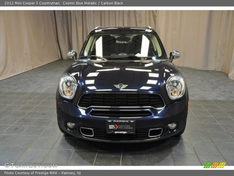 Cosmic Blue Metallic / Carbon Black 2012 Mini Cooper S Countryman