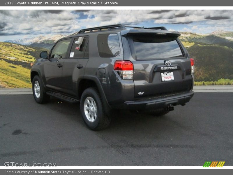 Magnetic Gray Metallic / Graphite 2013 Toyota 4Runner Trail 4x4