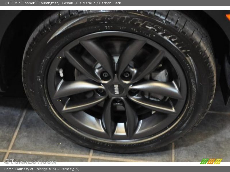 Cosmic Blue Metallic / Carbon Black 2012 Mini Cooper S Countryman