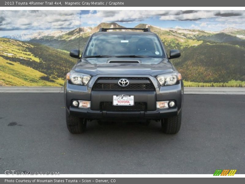 Magnetic Gray Metallic / Graphite 2013 Toyota 4Runner Trail 4x4
