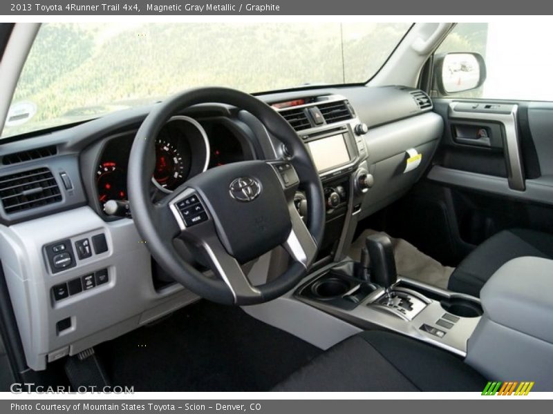 Magnetic Gray Metallic / Graphite 2013 Toyota 4Runner Trail 4x4
