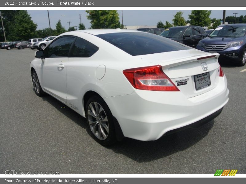 Taffeta White / Black 2012 Honda Civic Si Coupe
