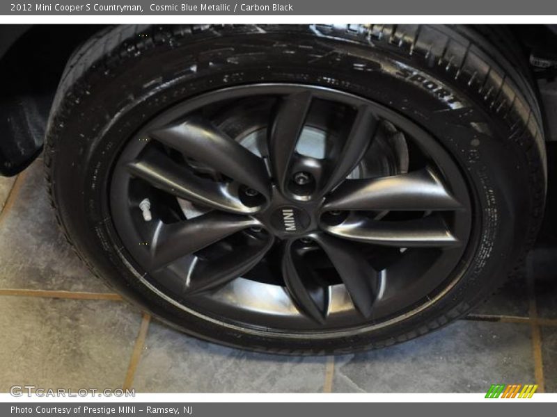Cosmic Blue Metallic / Carbon Black 2012 Mini Cooper S Countryman
