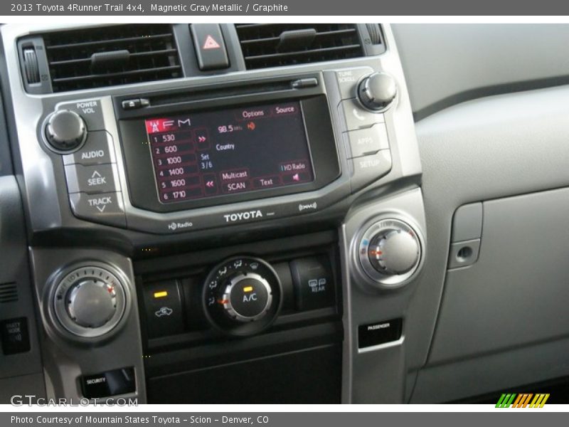 Magnetic Gray Metallic / Graphite 2013 Toyota 4Runner Trail 4x4