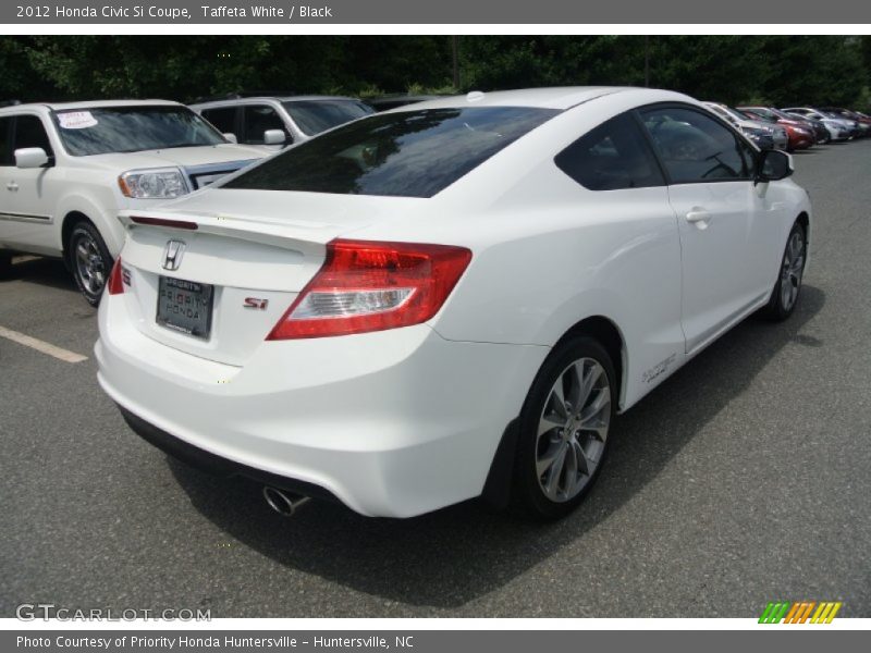 Taffeta White / Black 2012 Honda Civic Si Coupe