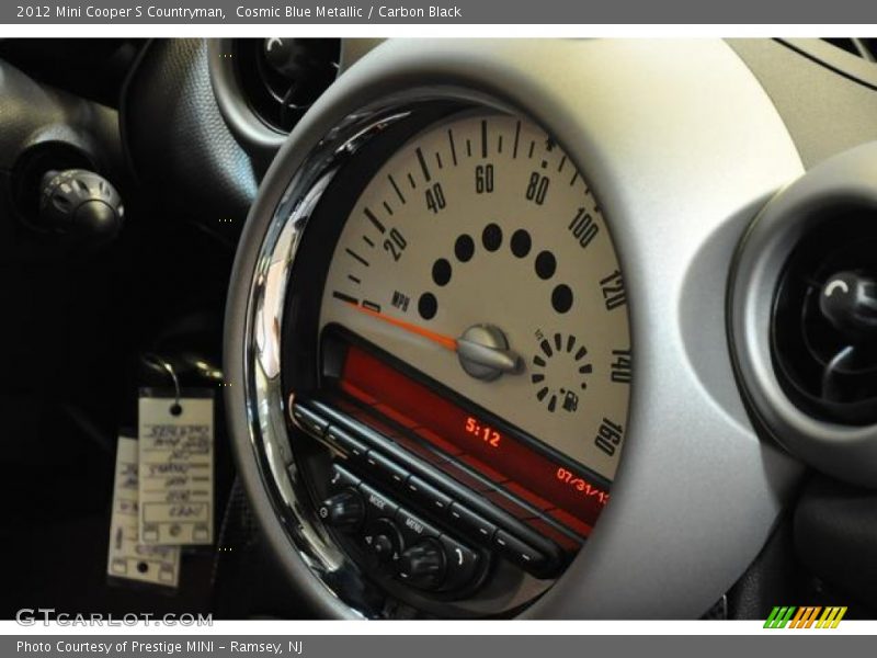 Cosmic Blue Metallic / Carbon Black 2012 Mini Cooper S Countryman
