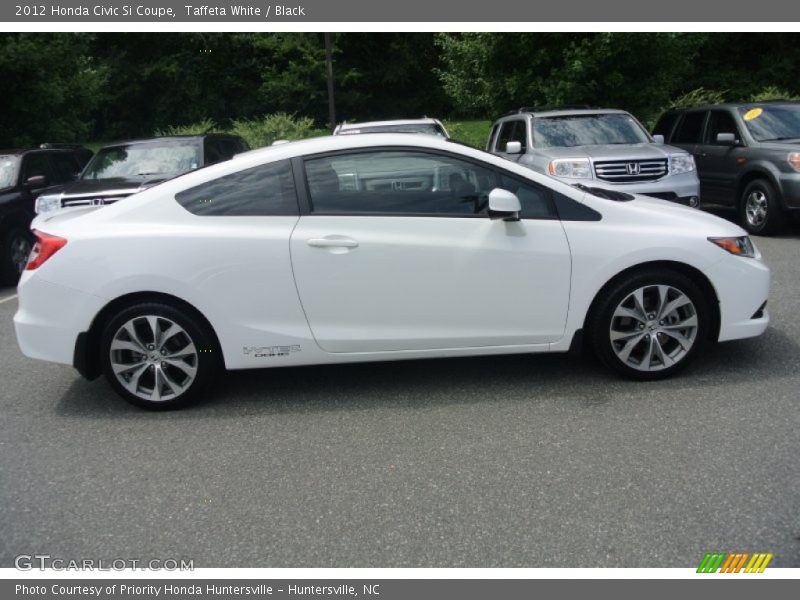 Taffeta White / Black 2012 Honda Civic Si Coupe