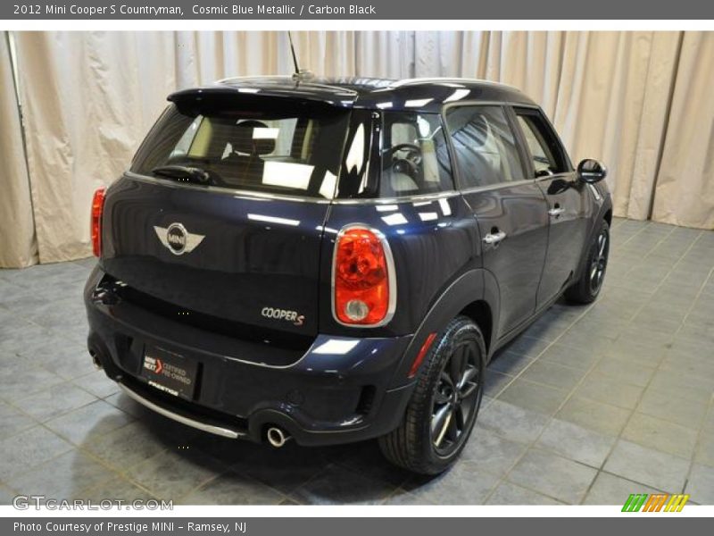Cosmic Blue Metallic / Carbon Black 2012 Mini Cooper S Countryman