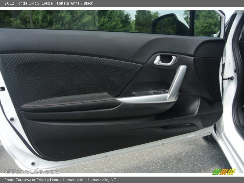 Taffeta White / Black 2012 Honda Civic Si Coupe