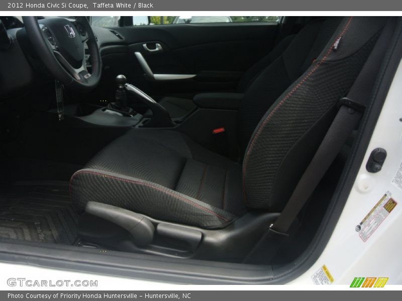 Taffeta White / Black 2012 Honda Civic Si Coupe