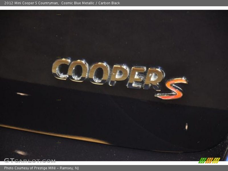 Cosmic Blue Metallic / Carbon Black 2012 Mini Cooper S Countryman