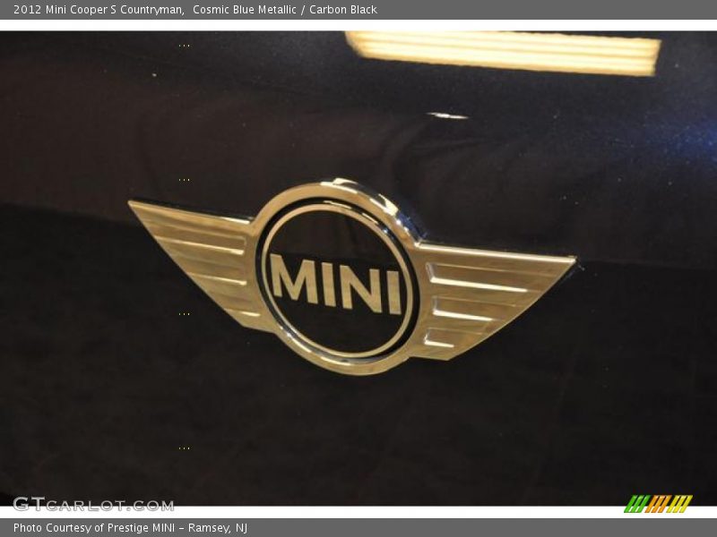 Cosmic Blue Metallic / Carbon Black 2012 Mini Cooper S Countryman