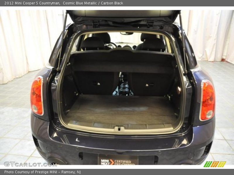 Cosmic Blue Metallic / Carbon Black 2012 Mini Cooper S Countryman