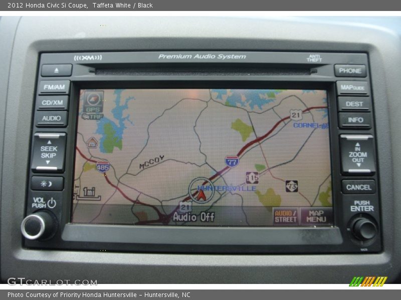 Taffeta White / Black 2012 Honda Civic Si Coupe