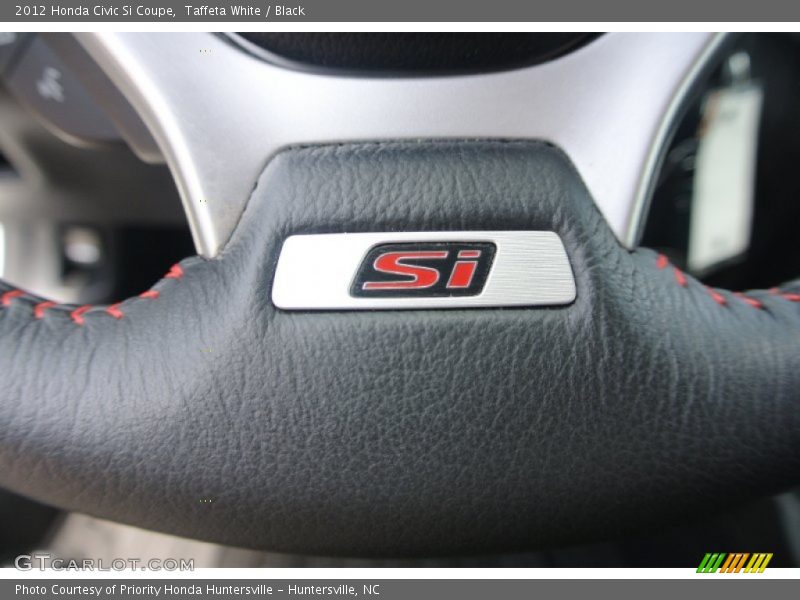 Taffeta White / Black 2012 Honda Civic Si Coupe