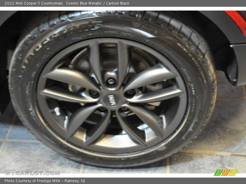 Cosmic Blue Metallic / Carbon Black 2012 Mini Cooper S Countryman