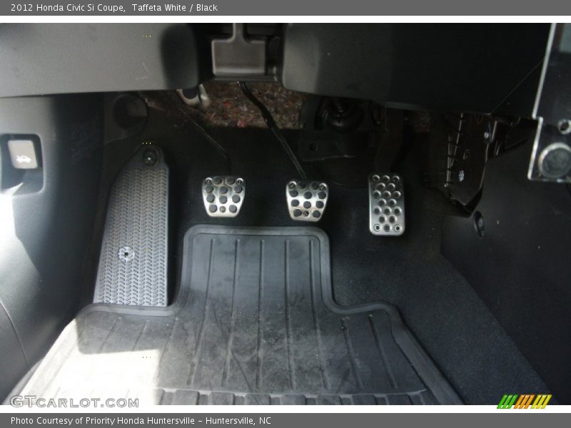 Taffeta White / Black 2012 Honda Civic Si Coupe
