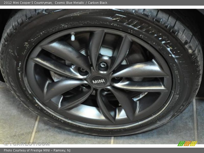 Cosmic Blue Metallic / Carbon Black 2012 Mini Cooper S Countryman