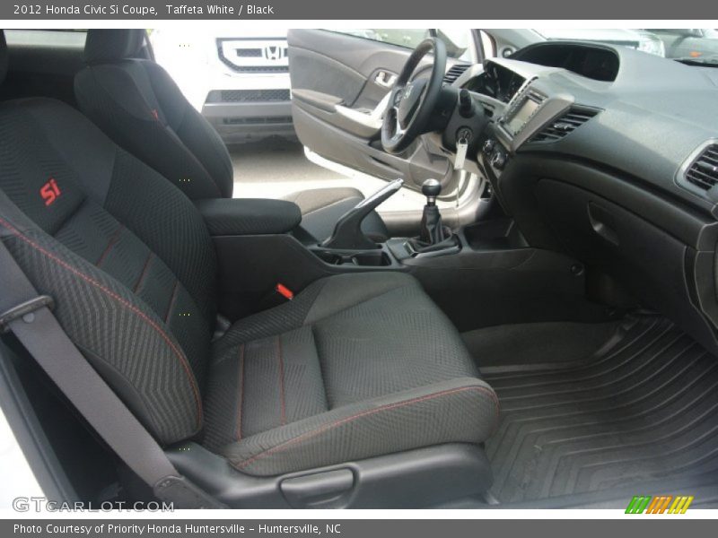 Taffeta White / Black 2012 Honda Civic Si Coupe