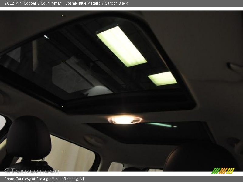 Cosmic Blue Metallic / Carbon Black 2012 Mini Cooper S Countryman