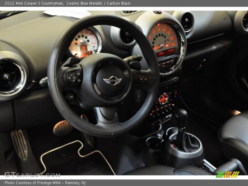 Cosmic Blue Metallic / Carbon Black 2012 Mini Cooper S Countryman