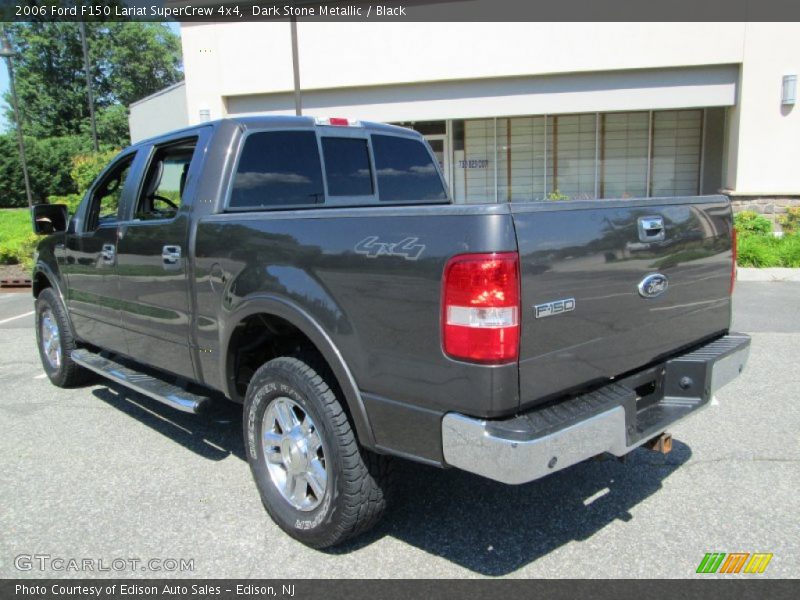 Dark Stone Metallic / Black 2006 Ford F150 Lariat SuperCrew 4x4