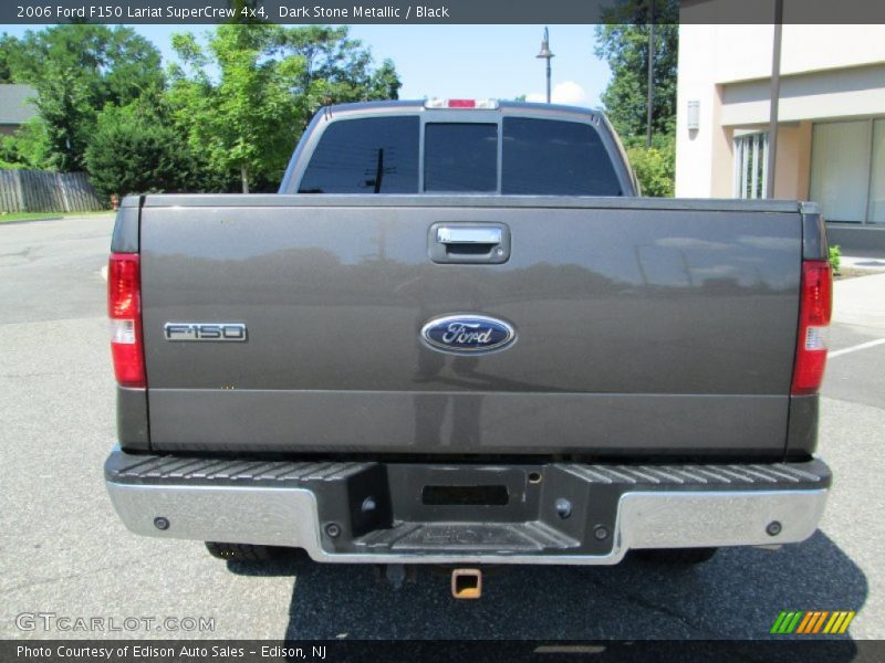 Dark Stone Metallic / Black 2006 Ford F150 Lariat SuperCrew 4x4