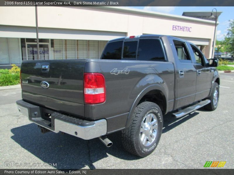 Dark Stone Metallic / Black 2006 Ford F150 Lariat SuperCrew 4x4