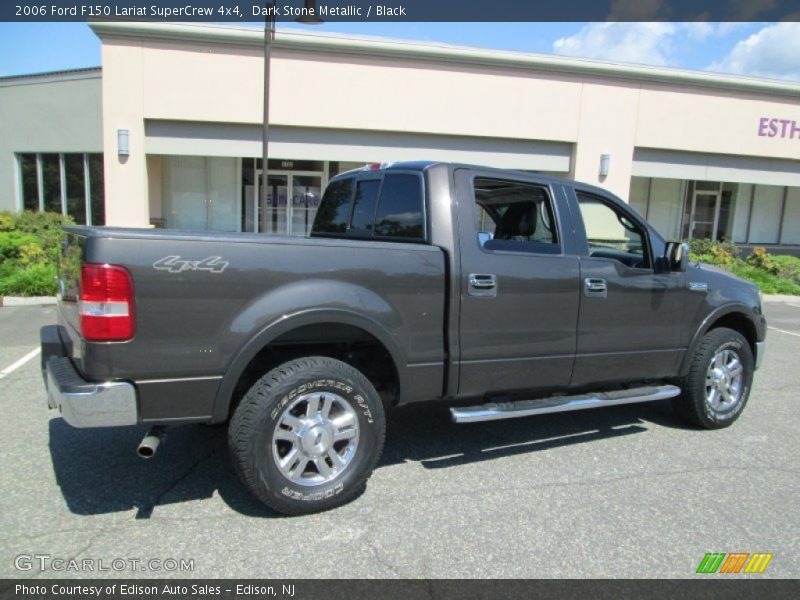 Dark Stone Metallic / Black 2006 Ford F150 Lariat SuperCrew 4x4