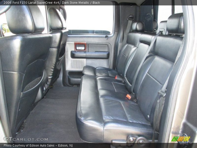Dark Stone Metallic / Black 2006 Ford F150 Lariat SuperCrew 4x4
