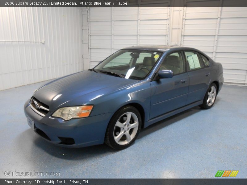Atlantic Blue Pearl / Taupe 2006 Subaru Legacy 2.5i Limited Sedan